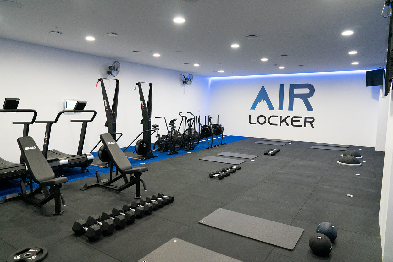 Air Locker Gym Fit Out Banner