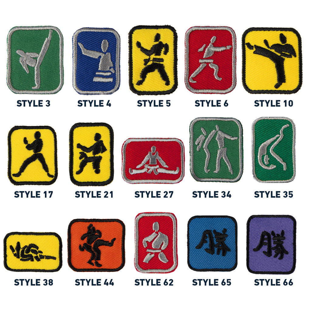 Martial Arts Badge 10pk Martial Arts SMAI