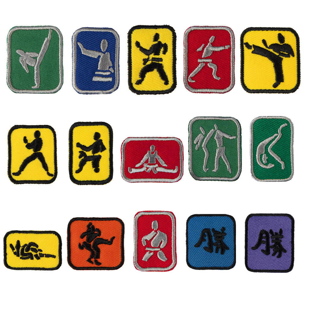 Martial Arts Badge 10pk Martial Arts SMAI