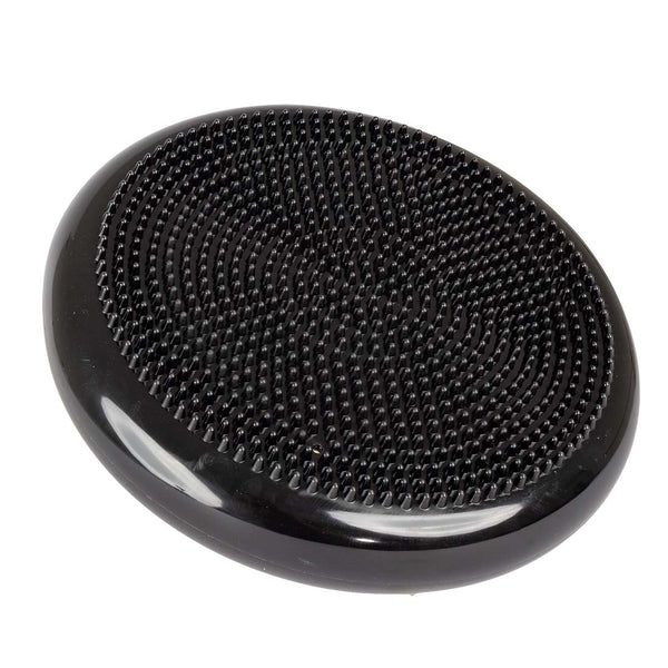 Bottom of SMAI Black balance disc cushion inflatable balance trainer