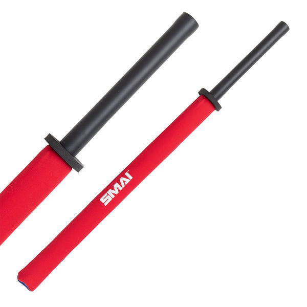 Bokken - Training Foam 100cm - Economy - Red Flat Lay