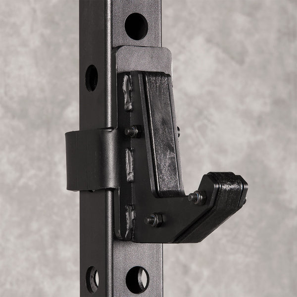 J-hook barbell storage