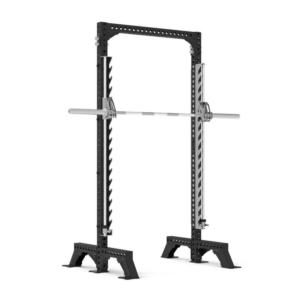 Free Standing Smith Machine Left Bottom View Render