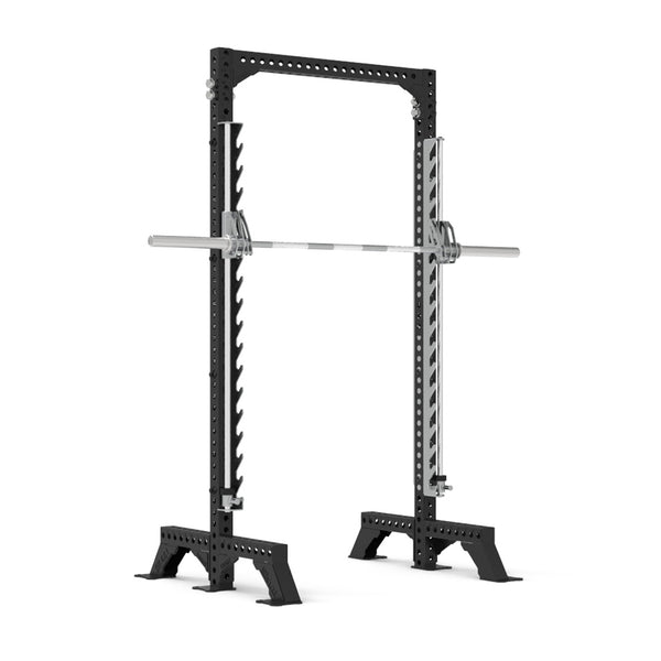 Free Standing Smith Machine Left Bottom View Render