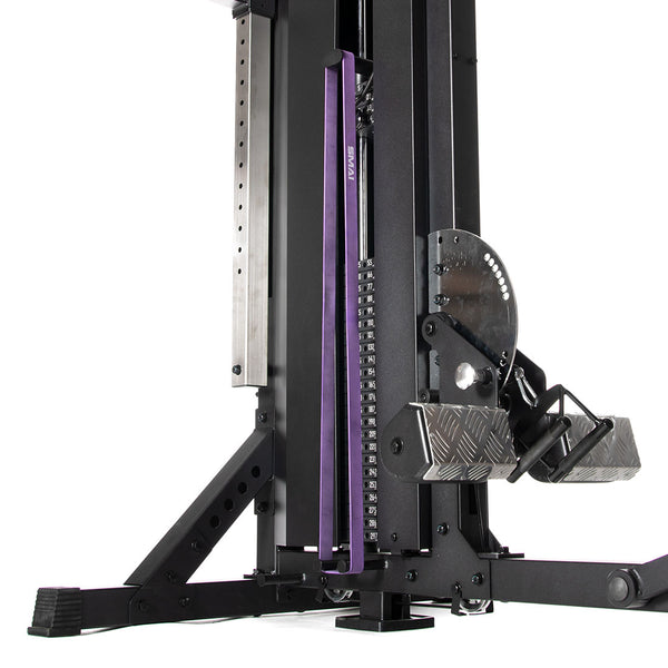 Free Standing Cable Tower Lat Pull / Low Row Band peg attachment