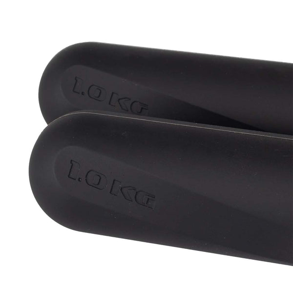 Silicone Black Hand Weights 1KG SMAI