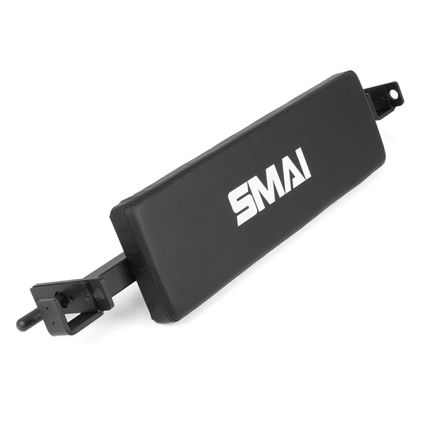 Hip Thruster Attachment - SMAI RIG Graphic and angle view