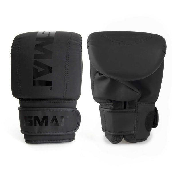 Triple Black Bag Mitt Glove Front and Back View