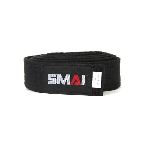 Martial Arts Belt Single Colour Black