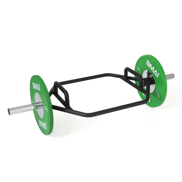 SMAI Compact Trap Barbell with 10kg Plate