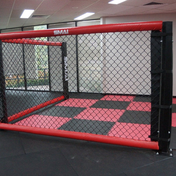 MMA Cage Panel Pack in a gym