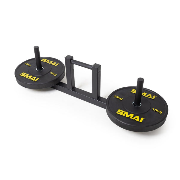 Farmers Walk Pair with SMAI 15kg HD Plates on either end
