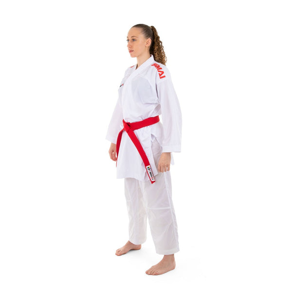 WKF Karate Uniform - 6oz Premium Kumite Gi - Inazuma Side View