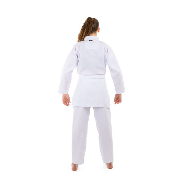 WKF Karate Uniform - 8oz Student - Senshi Back