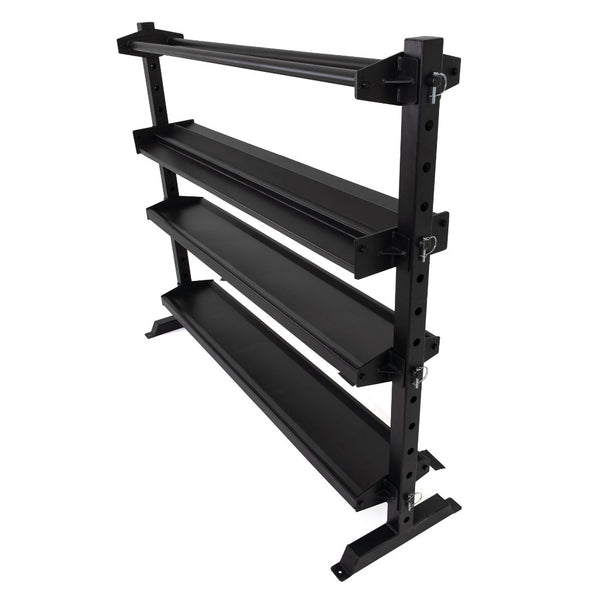 Storage Rack - 4 Shelf Adjustable Side Top View