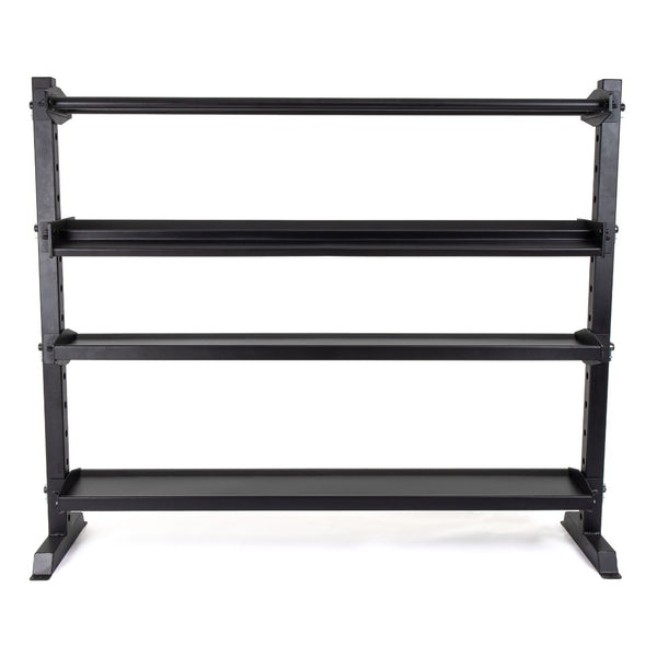 Storage Rack - 4 Shelf Adjustable Front View Empty