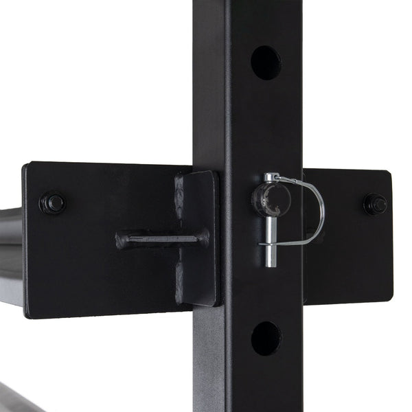 Storage Rack - 4 Shelf Adjustable Close up of pin