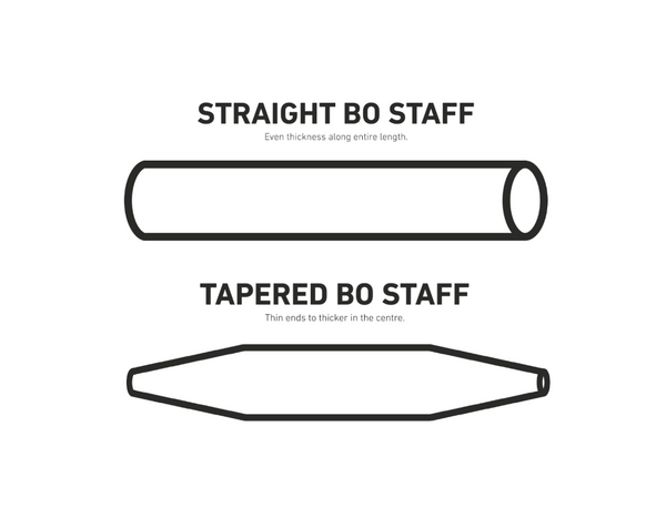Bo Staff - Demo Spiral 4ft 5ft 6ft different staffs