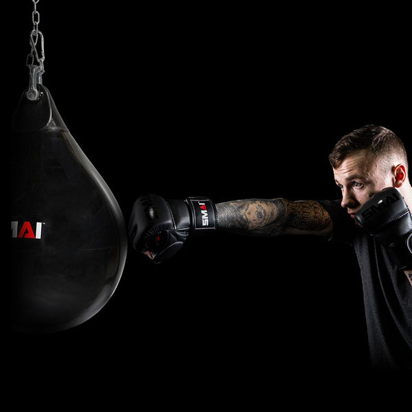 water punching bag mma gloves man