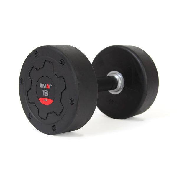 Commercial Dumbbell Set with Rack 5-30kg Close Up of Dumbbell