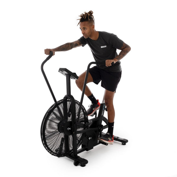 Man using SMAI Air Fit 2.0 Bike Assault Bike