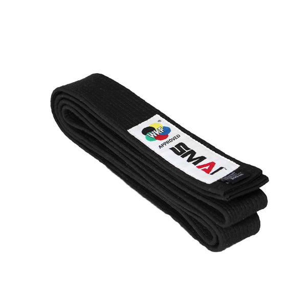 WKF Approved Belt 2020-23 Black