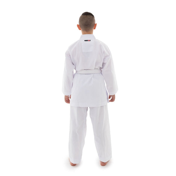 WKF Karate Uniform - 8oz Student - Senshi Back View