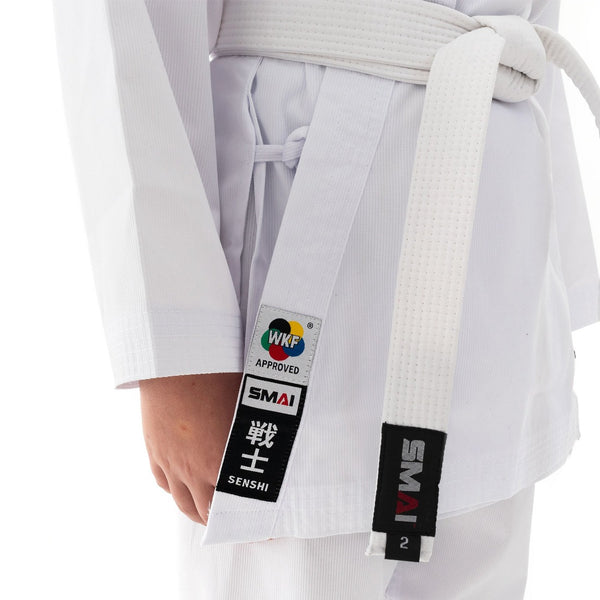WKF Karate Uniform - 8oz Student - Senshi Lapel