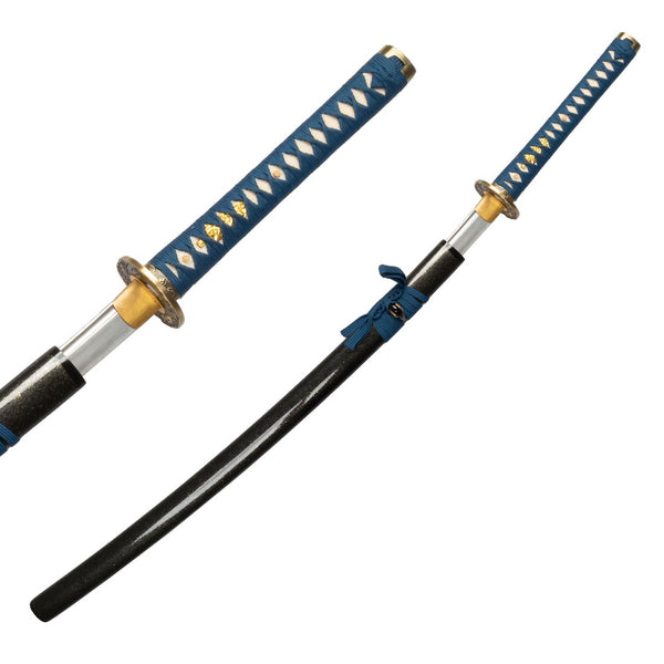 Katana - High Carbon Black / Blue Front View
