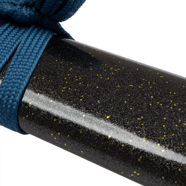 Katana - High Carbon Black / Blue Close up of Saya