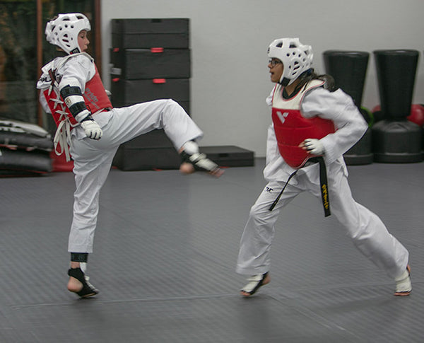 SMAI Dollamur in Gym being used by 2 martial artists