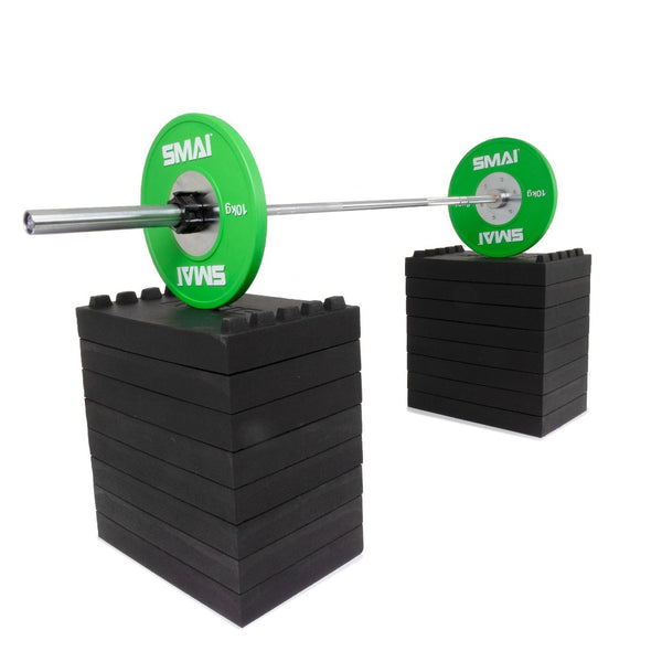 Stackable Rubber Deadlift Pads
