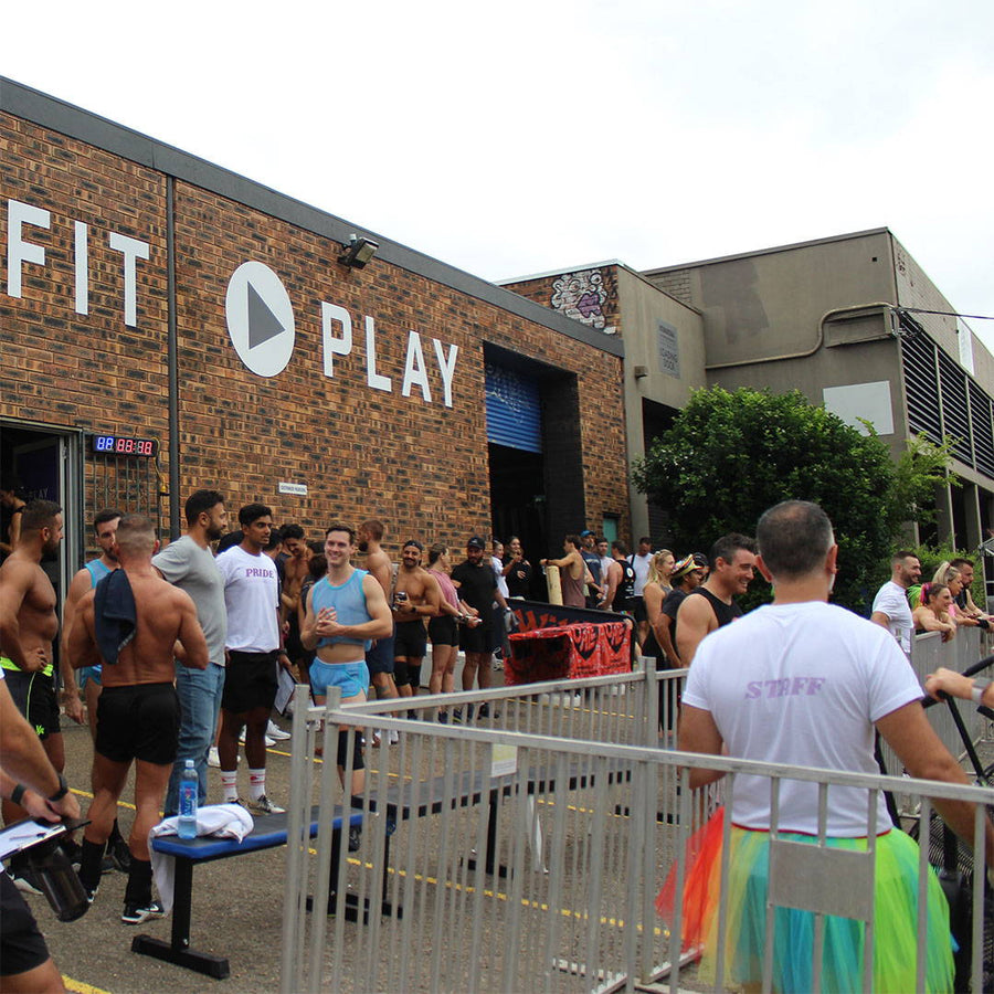 CrossFit Play Celebrates Mardi Gras with Pride Fitness Festival