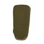A single Olive Green SMAI Thai Arm Pad V2, rectangular with rounded edges and subtle “SMAI” branding on the surface, is shown from above against a white background. Made from high grade leather with layered foam for superior durability and protection.