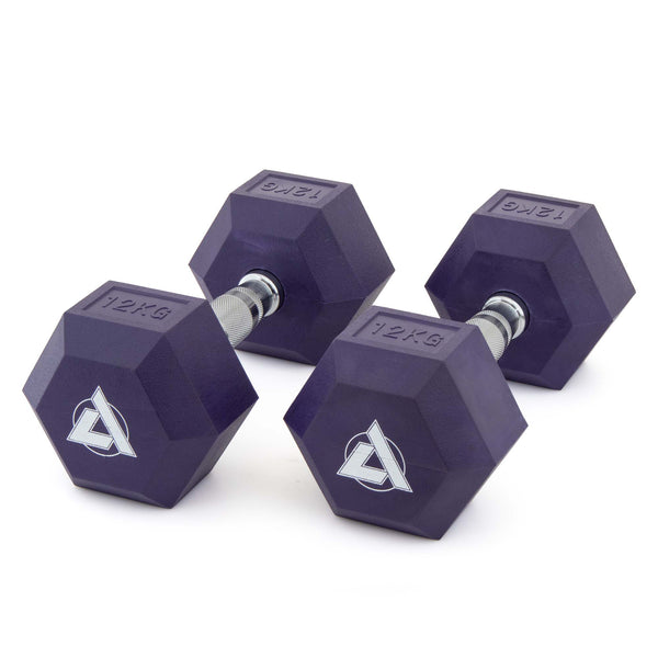 ATHLIV - TPU Dumbbell Pair - 12kg