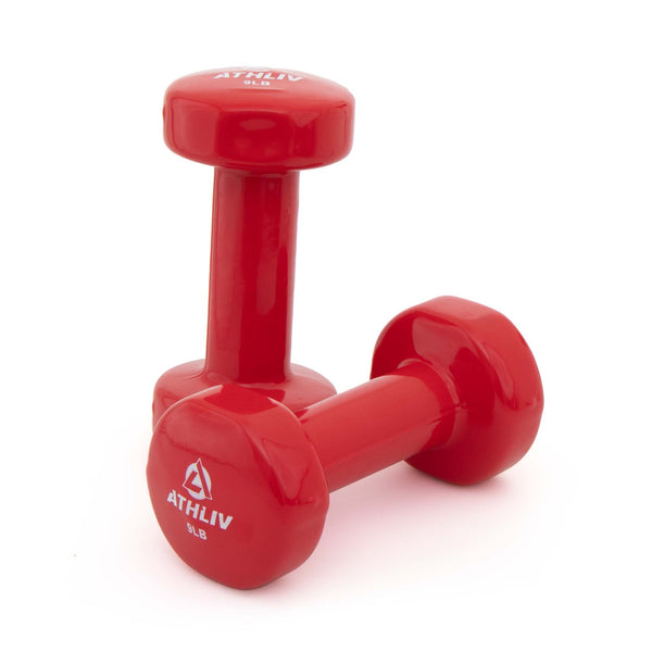 Athliv Red 4kg Dumbbell