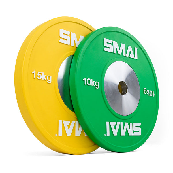 Competition Bumper Plate Set with Barbell - 50kg