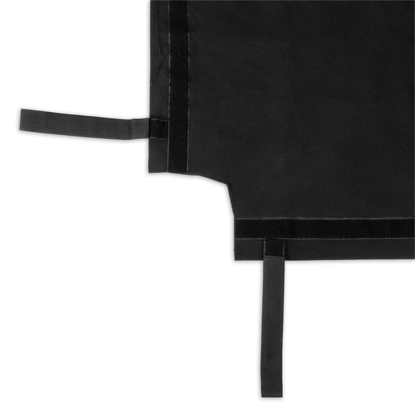 SMAI boxing ring replacement floor canvas black corner detail