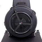 Black SMAI AirMag X Skier flywheel with an adjustable damper dial on top and a circular fan grill in the center.