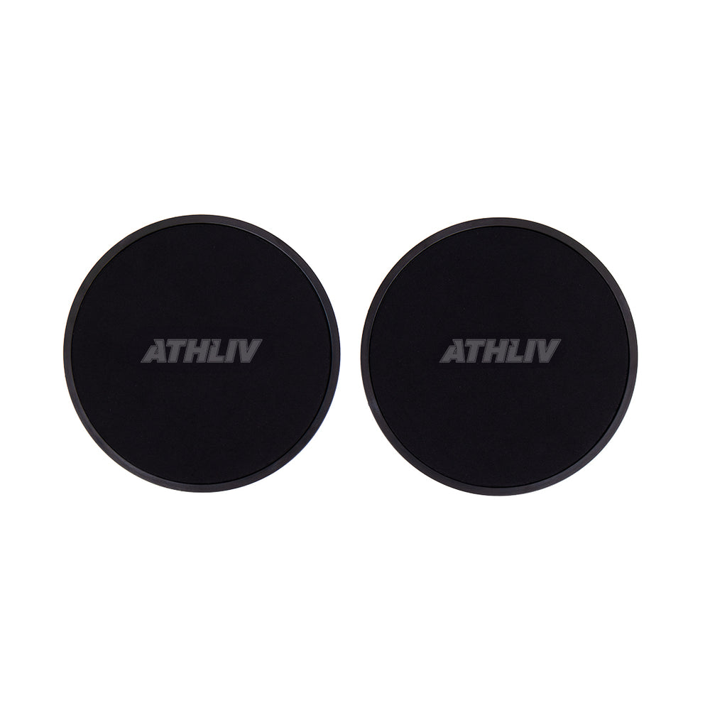 Athliv round slide disc fitness disc pair
