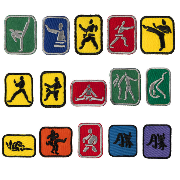 Badge - Martial Arts 10pk