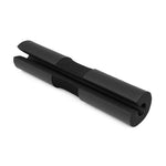SMAI barbell pad / hip thruster pad in black foam base view