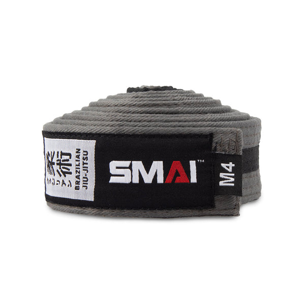 Brazilian Jiu-Jitsu Belt - Grey / Black - BJJ Belt
