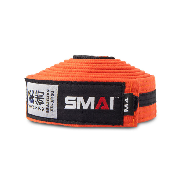 Brazilian Jiu-Jitsu Belt - Orange / Black - BJJ Belt