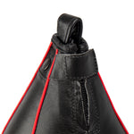 Leather Speedball Black Top View