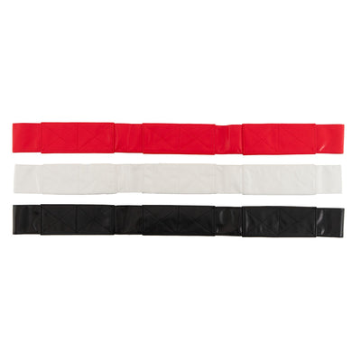 Boxing Ring Rope Spacers in red, white and black