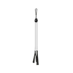 The SMAI Cable Pulley System features ergonomic black handles, a central counter device with a dual pulley for functional strength training, and a wrist strap loop at the top, all shown isolated on a white background.