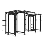 2 Power Rack Cells w/ Monkey Bars - Vanta Series Side View Render