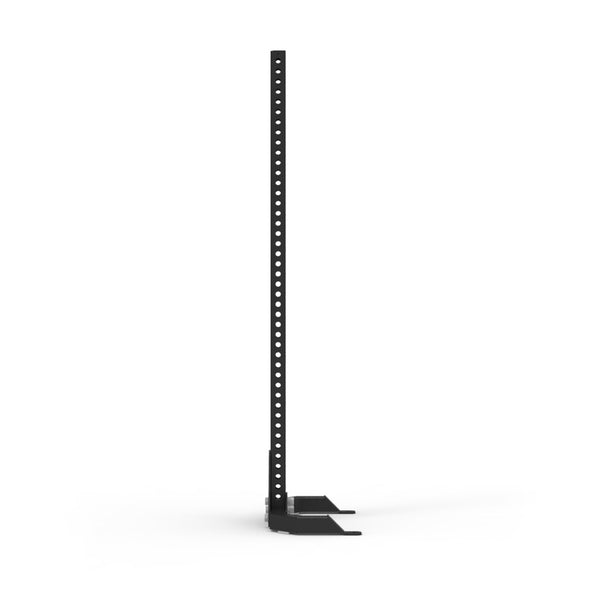 The SMAI Freestanding Upright - Vanta Series features multiple evenly spaced holes on a vertical rack post with a flat base, perfect for cable training, shown against a plain white background.