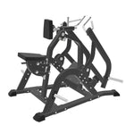 SMAI Commercial Plate Loaded Seated Row CMX-01 machine with a black frame, adjustable chest rest, and adjustable handles.